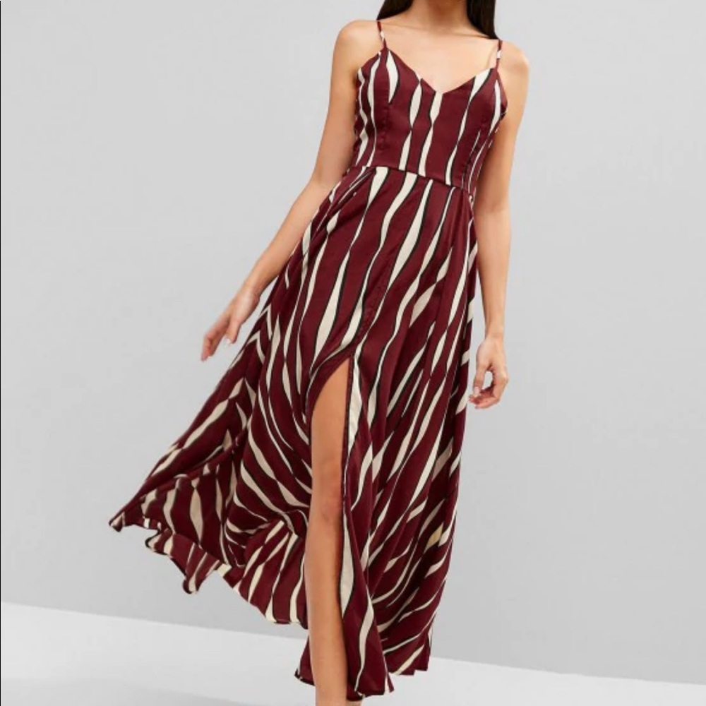 Tied back Maxi Cami Dress